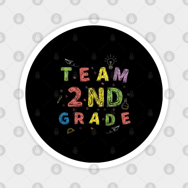 Team 2st Grade First Day of School Magnet by Gaming champion